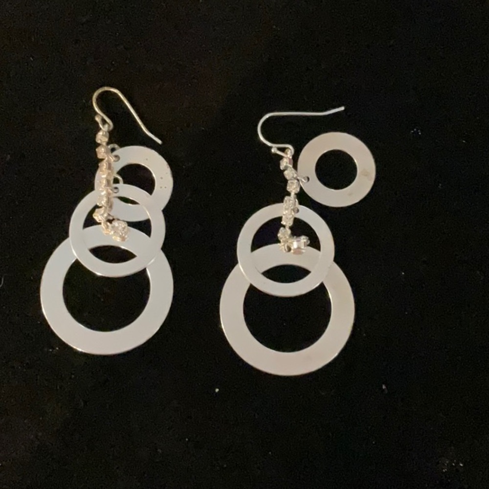 Dangle earrings sparkles